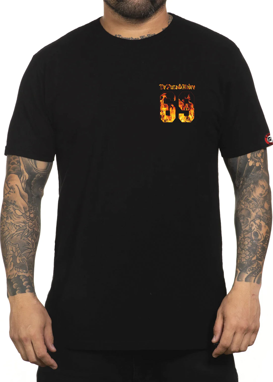 DPM 69 MEN'S T-Shirt design  Fire