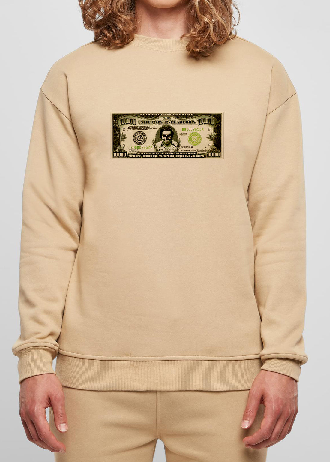 DPM69 Herren-Sweatshirt-Design Pablo Escobar