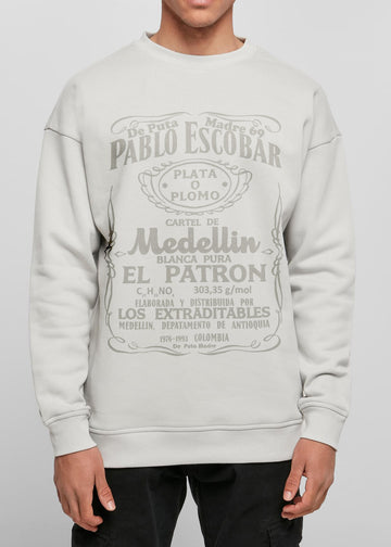 DPM 69 Herren-Sweatshirt-Design Pablo Escobar El Patron