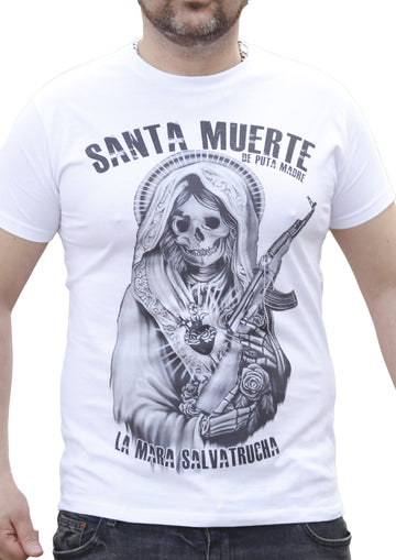DPM69 T-Shirt Fatto a mano in Italia  Santa Muerte