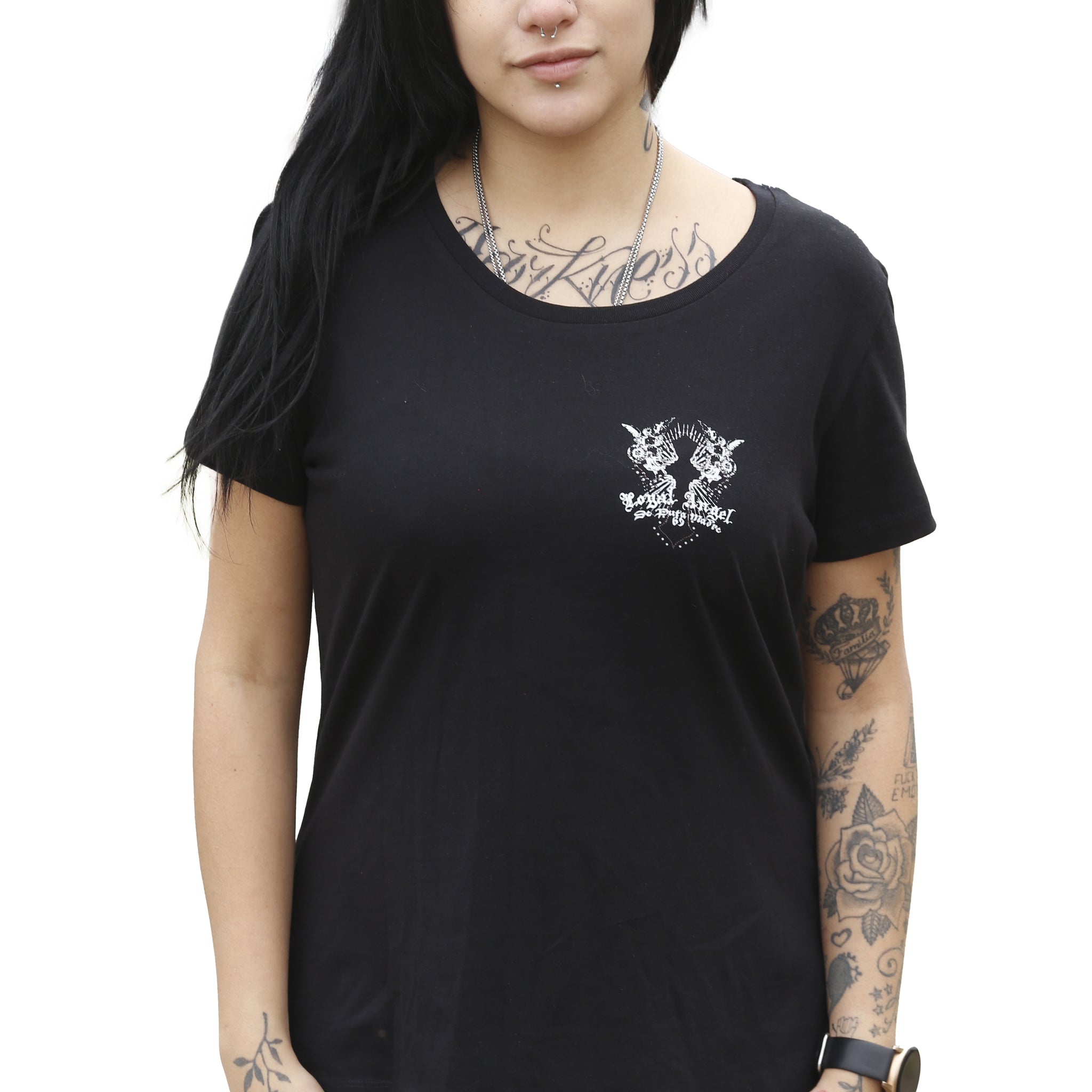 DPM69 T-shirt da donna disegno fatto a mano in italia  believe for die