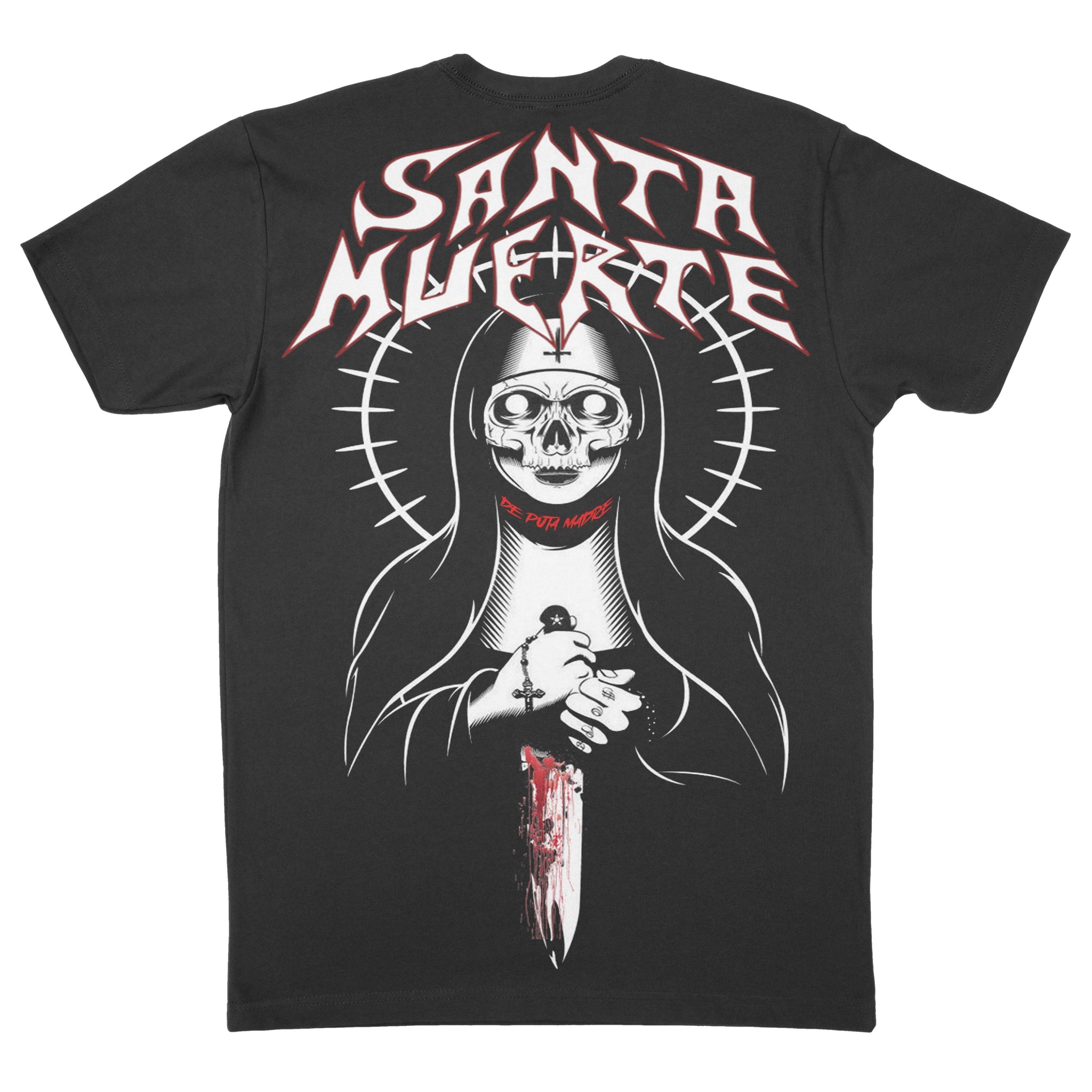 DPM69 Herren T-Shirt Santa Muerte Mesicano