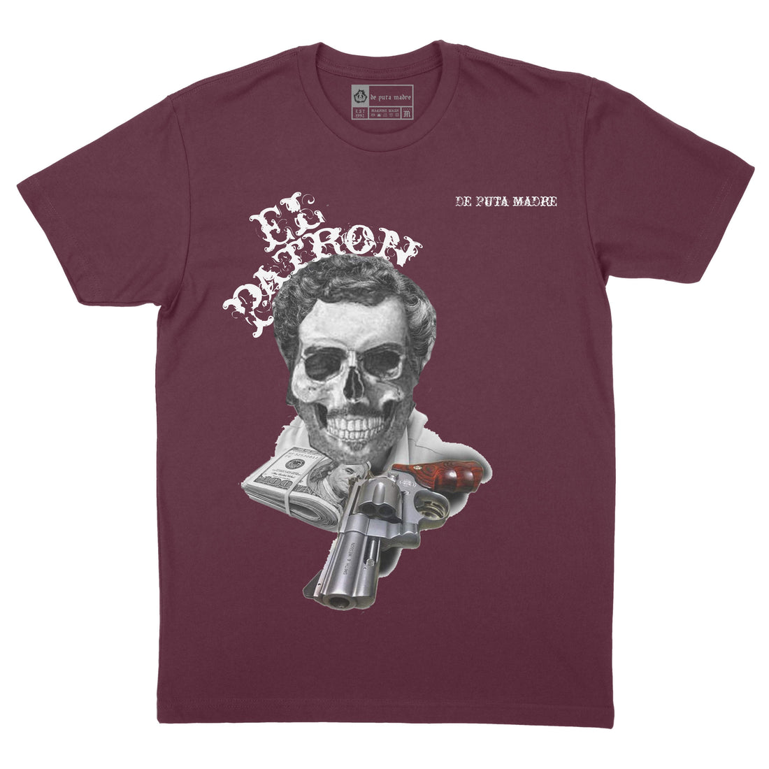 DPM 69 MEN'S T-Shirt design  Pablo Escobar El Patron