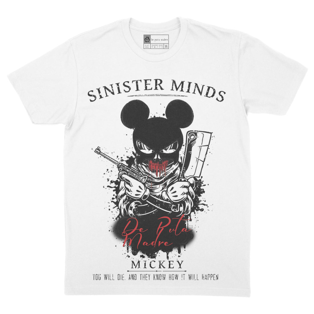 DPM 69 MEN'S T-Shirt design  sinister minds