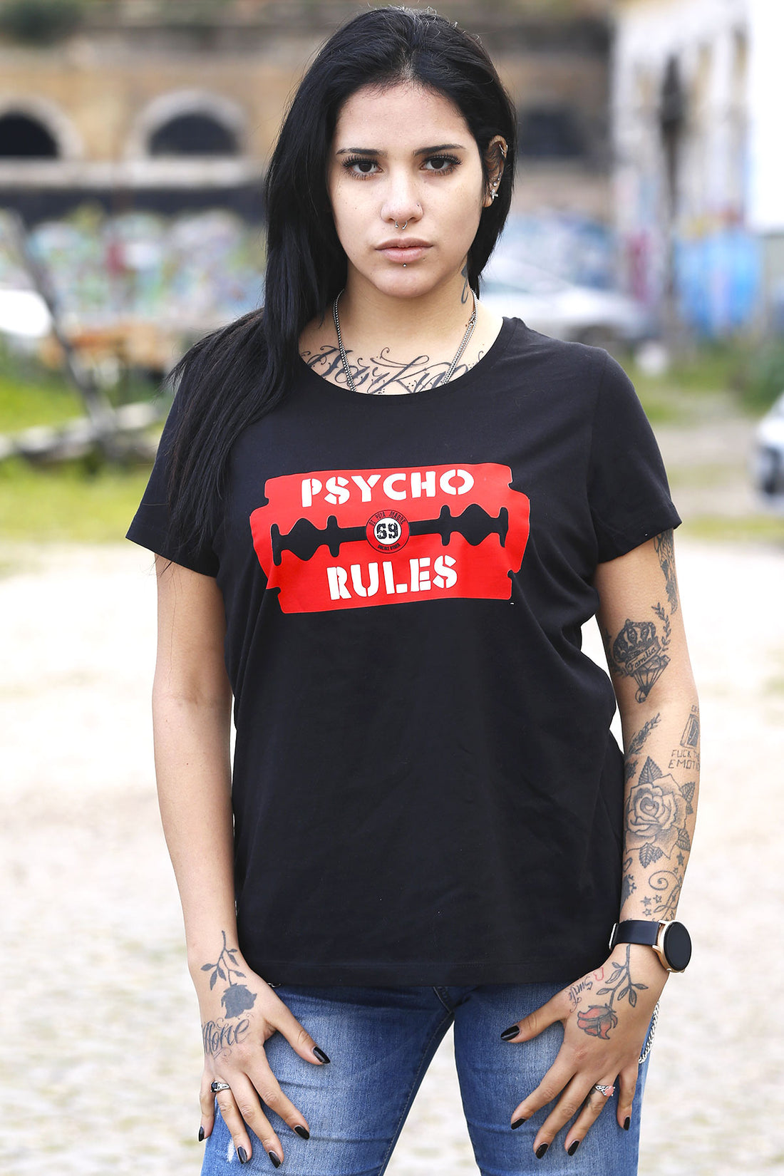 DPM69 Women's T-shirt  PSYCHO RULES