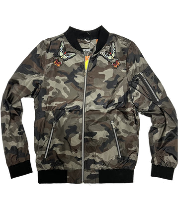 Bomber Donna DPM69 con patch in Camouflage