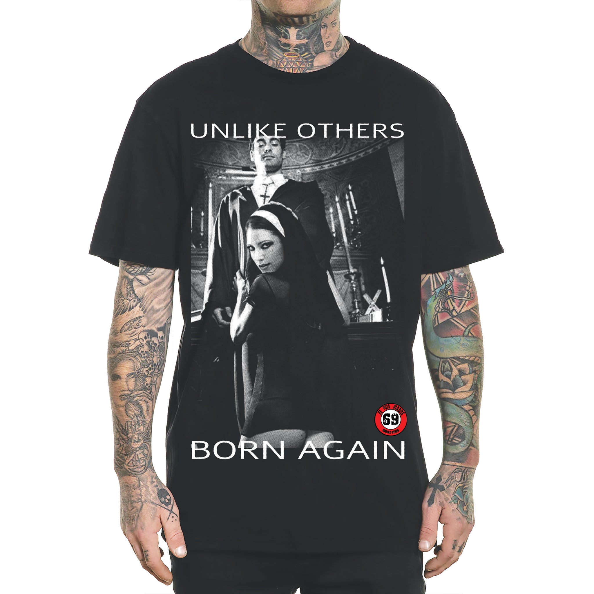 DPM 69 HERREN-T-Shirt-Design „Born Again“.