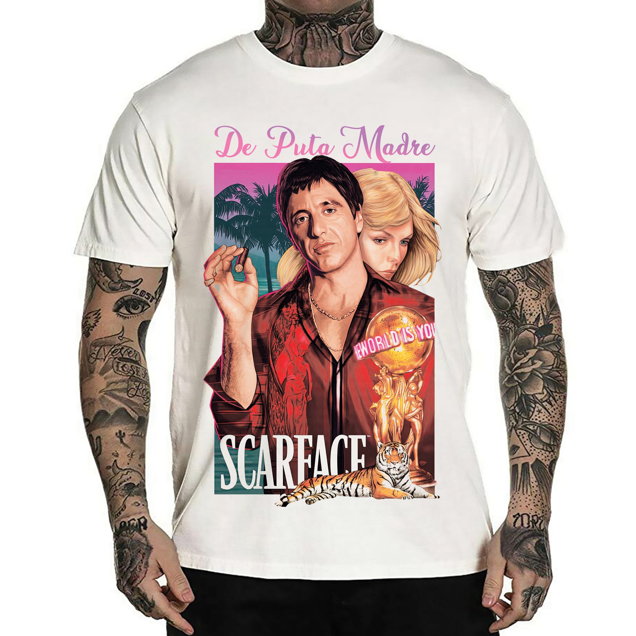DPM 69 MEN'S T-Shirt design  Scarface