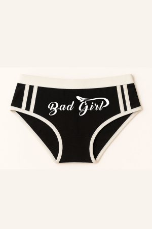 A Black And White Underwear